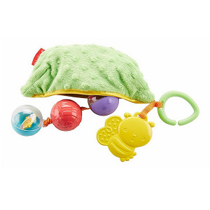 DRD79 Mattel Fisher-Price Фишер Прайс Плюшевая игрушка-погремушка "Горошек" FISHER-PRICE (Mattel)