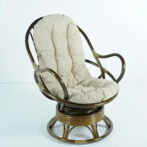 Кресло вращающееся зеленое с подушкой "Олива" VINOTTI  00-3885255 Зеленый