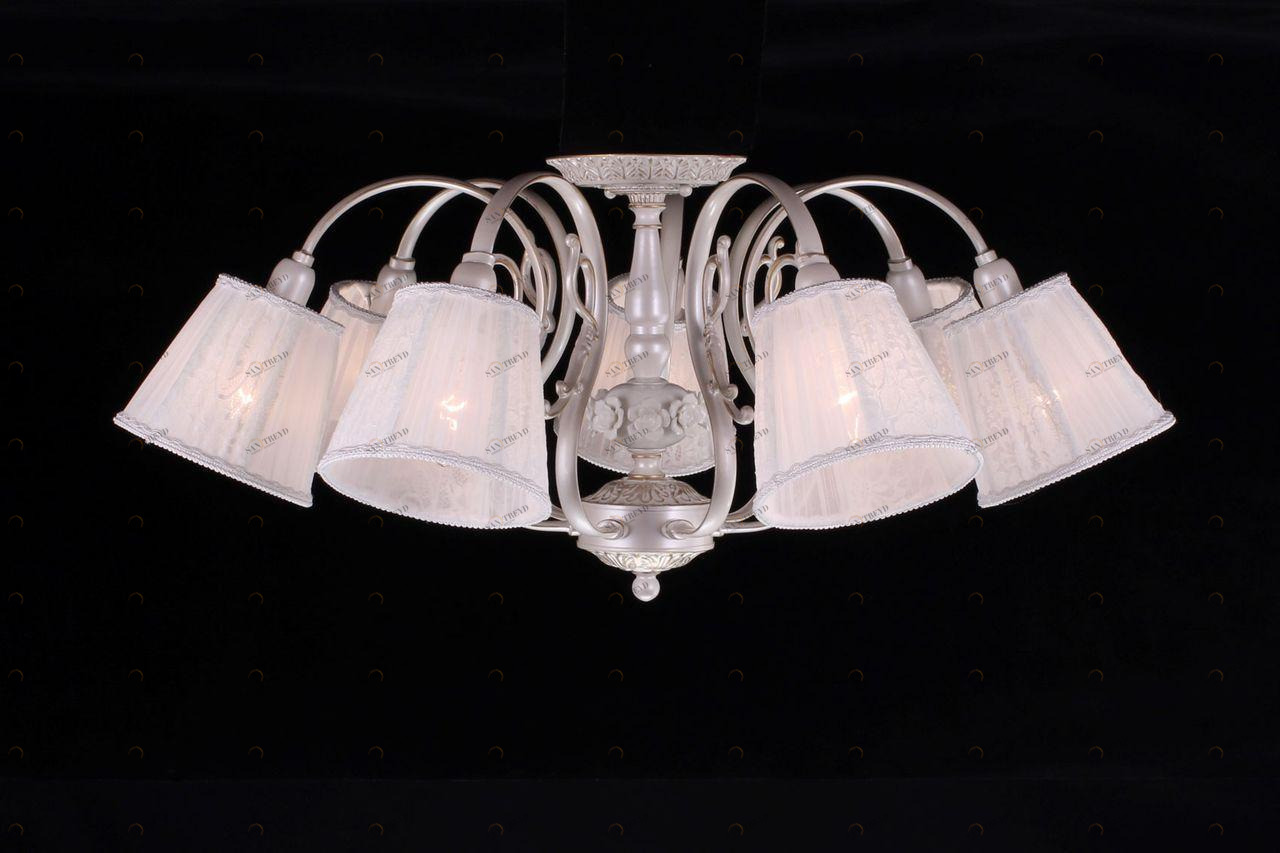 Потолочная люстра Citilux Боргези CL431171 CITILUX ДИЗАЙНЕРСКИЕ, БОРГЕЗИ 183081 Белый 