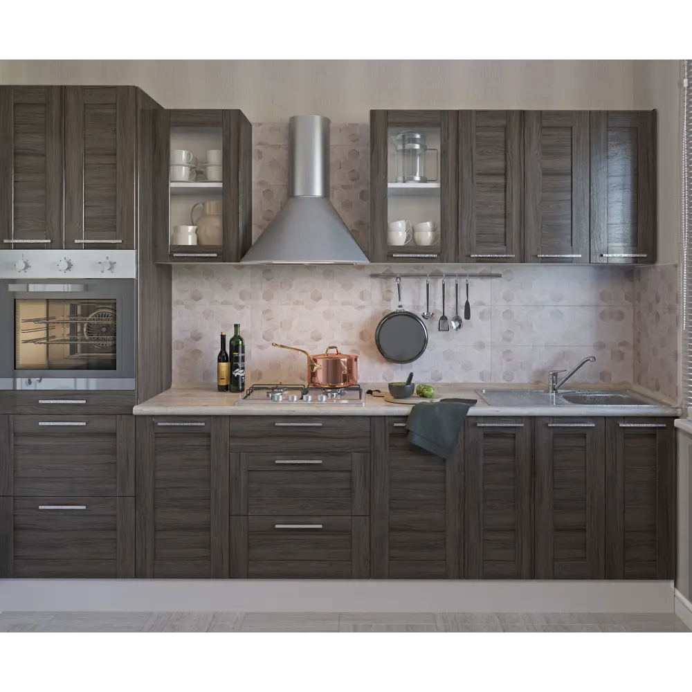 Плитка наcтенная «Гексавуд», 20х60 см, 0.84 м2, цвет бежевый LB CERAMICS STLM-2091883 - Вид №3