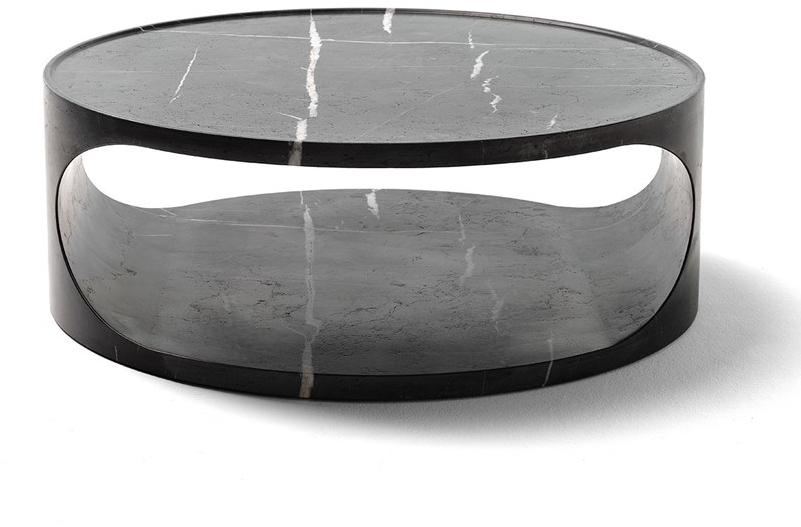 EPÒNIMO Низкий круглый мраморный журнальный столик Roll Rl003 - Вид №2