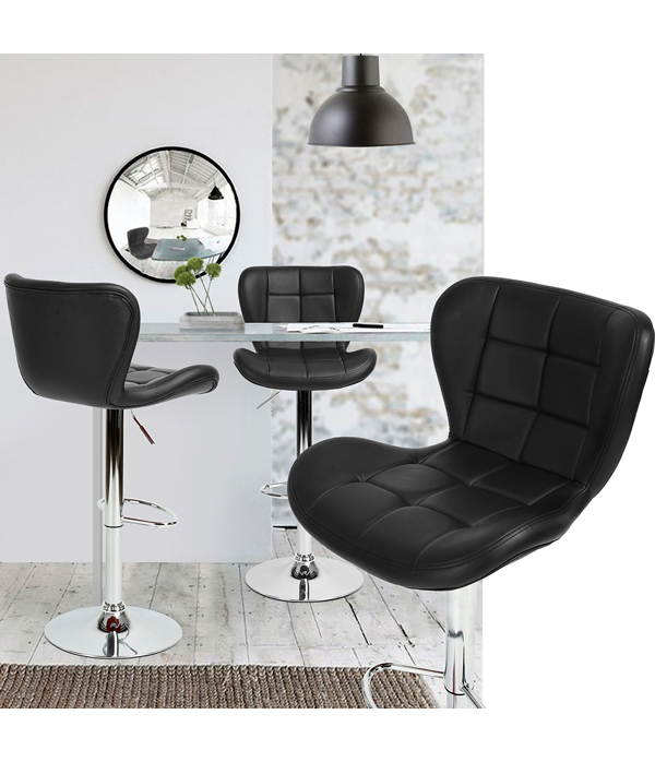 Стул барный регулируемый черный "Порше" STOOL GROUP  00-3882044 Черный  - Вид №5