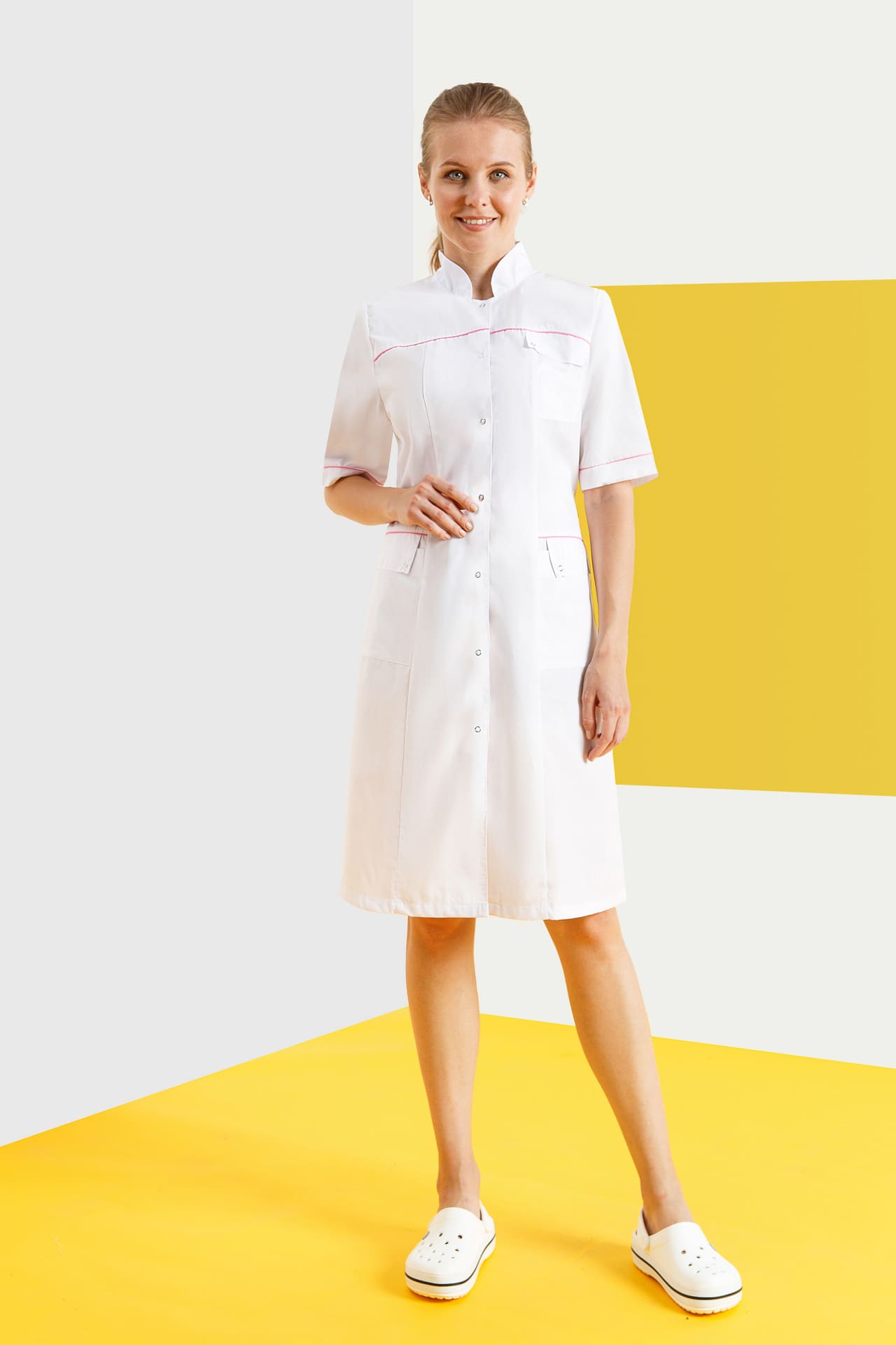 62926 Халат "Маргарита"  Медицинская одежда  размер 42/170-176 Спецодежда  - Вид №7