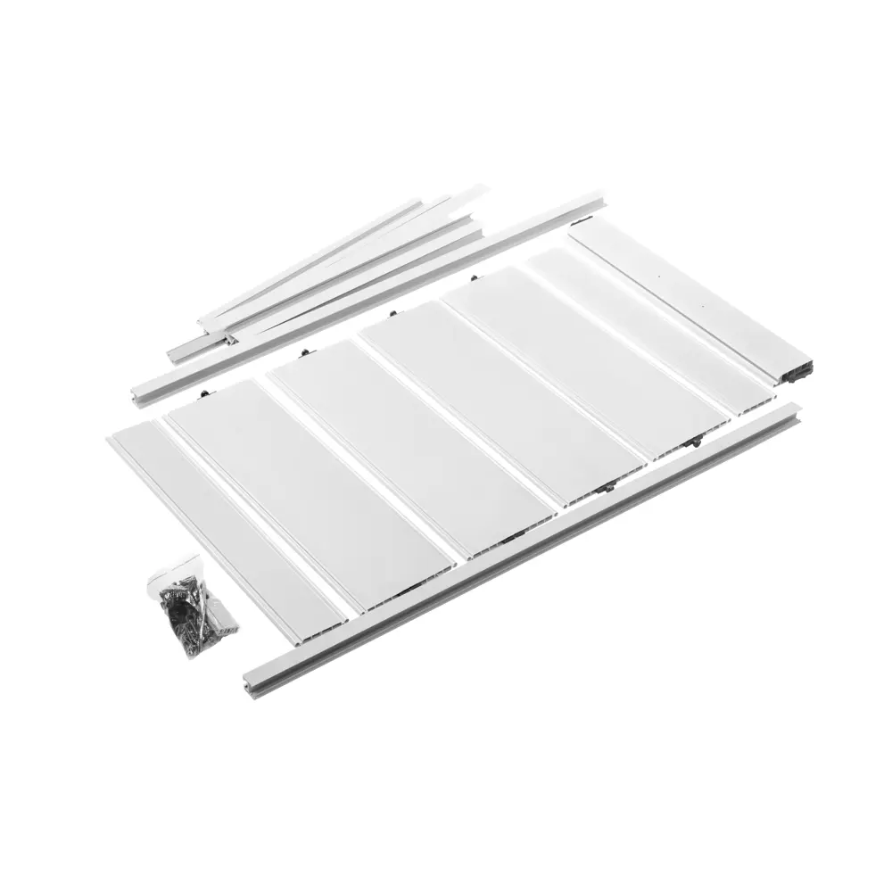 Дверь ПВХ антресольная 50x82 см цвет белый глянец Santreyd STLM-2164296