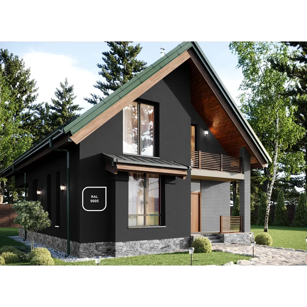 Фасадная краска Tikkurila Facade Acrylate матовая белая 9 л 82209122 STLM-0022032 - Вид №5