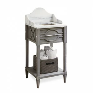 Тумбочка, Petite (до 33,5) 17553-110-111 Spindle Sink Chest (Mini) - Weathered Gr Ambella