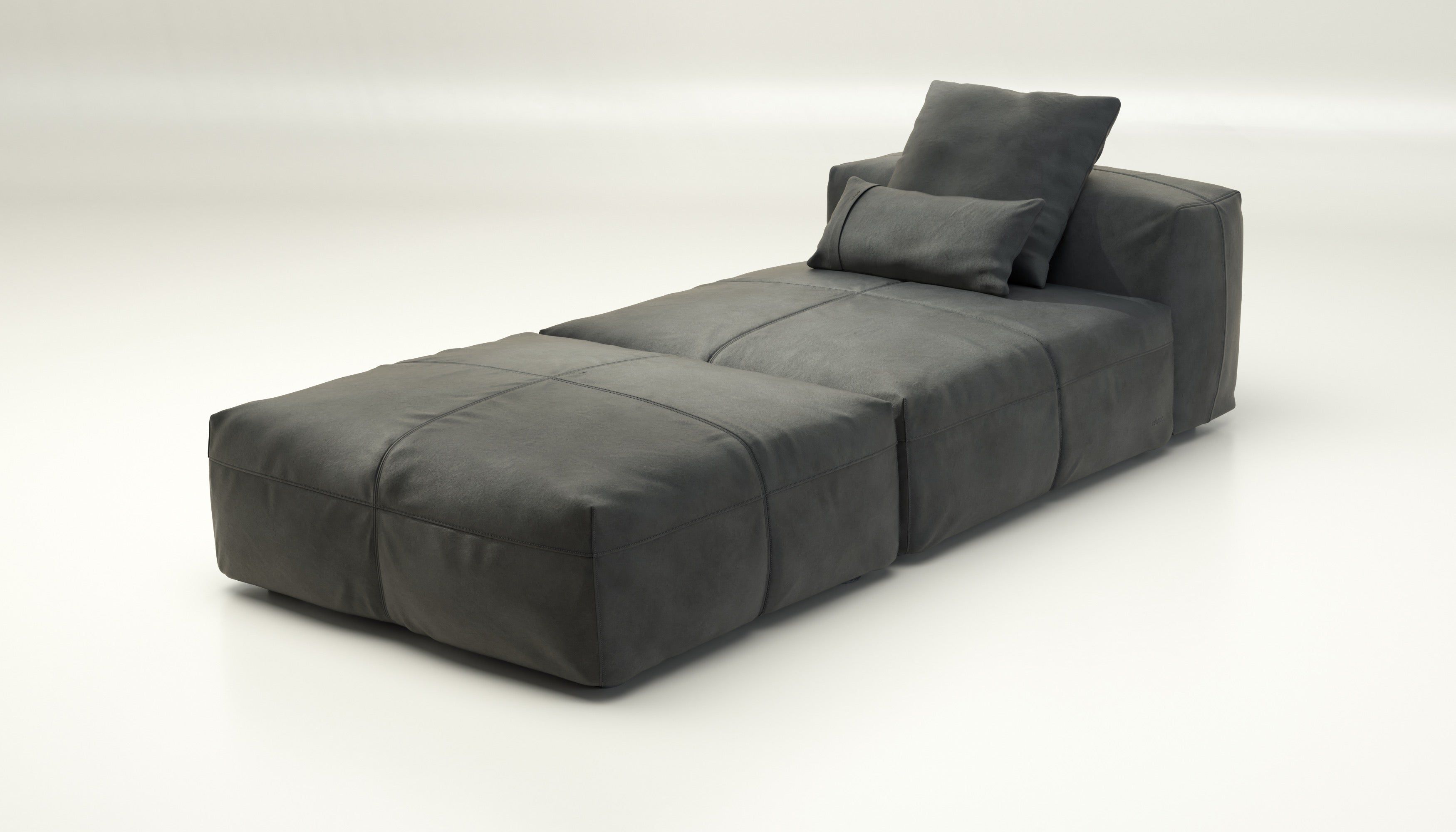 Кожаный мягкий шезлонг vetsak Leather ARCH-00083057 - Вид №7