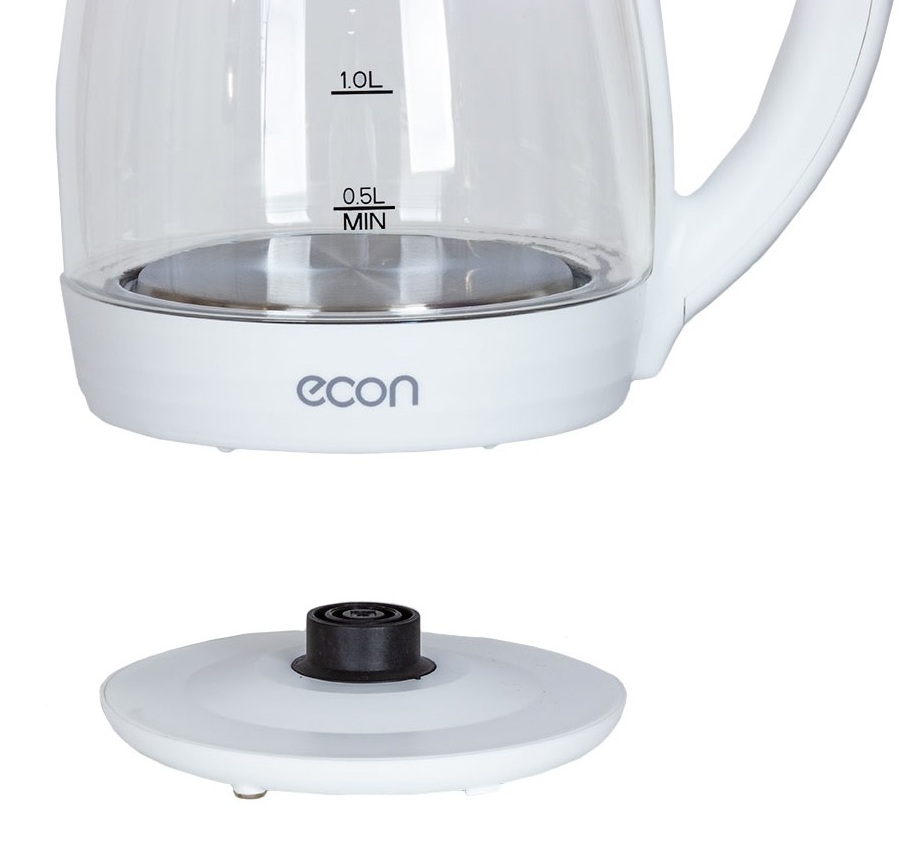 8144993 Электрочайник ECON ECO-1739KE белый STDN-0086522 - Вид №5