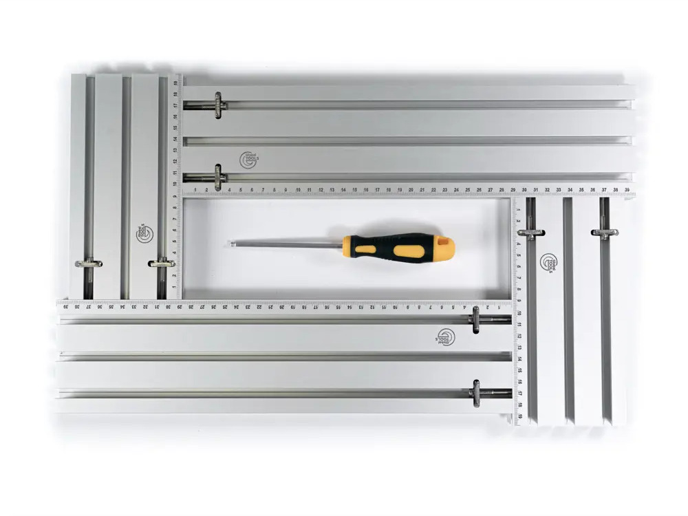 91692835 Комплект для фрезерного шаблона GlobalTOOLS KT RJ200400 Plus 200x400 мм STLM-0841261