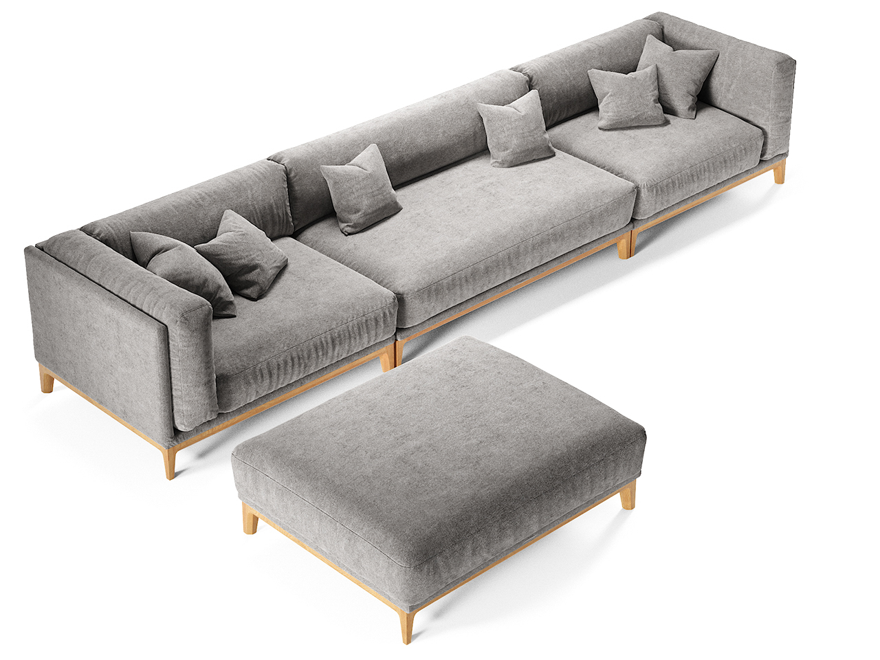 д402 ш94 в80 The IDEA Диван Case 901/921/902 + 915  - Вид №1