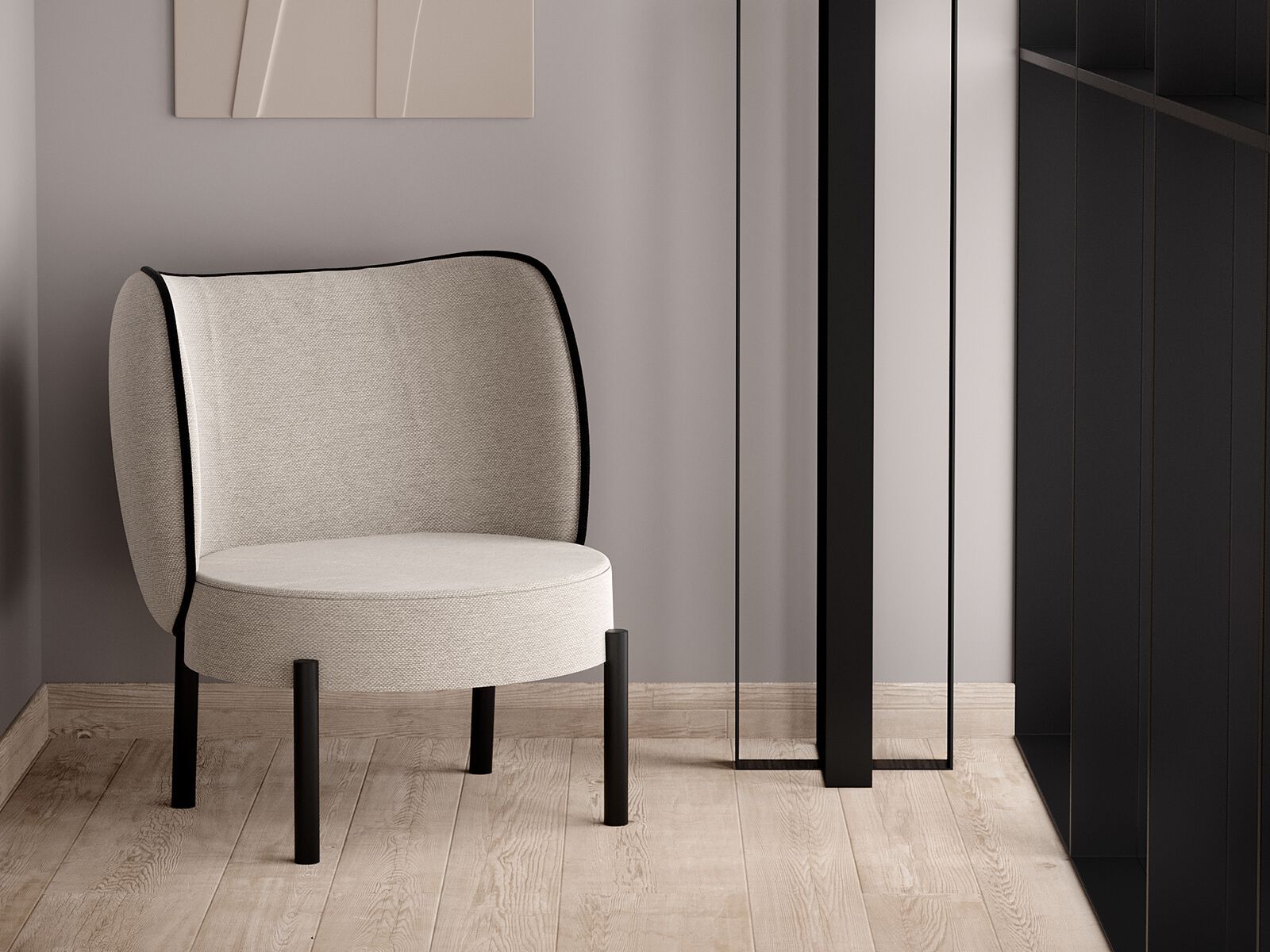 Тканевое кресло ANA ROQUE INTERIORS Городская ARCH-00032300 - Вид №2