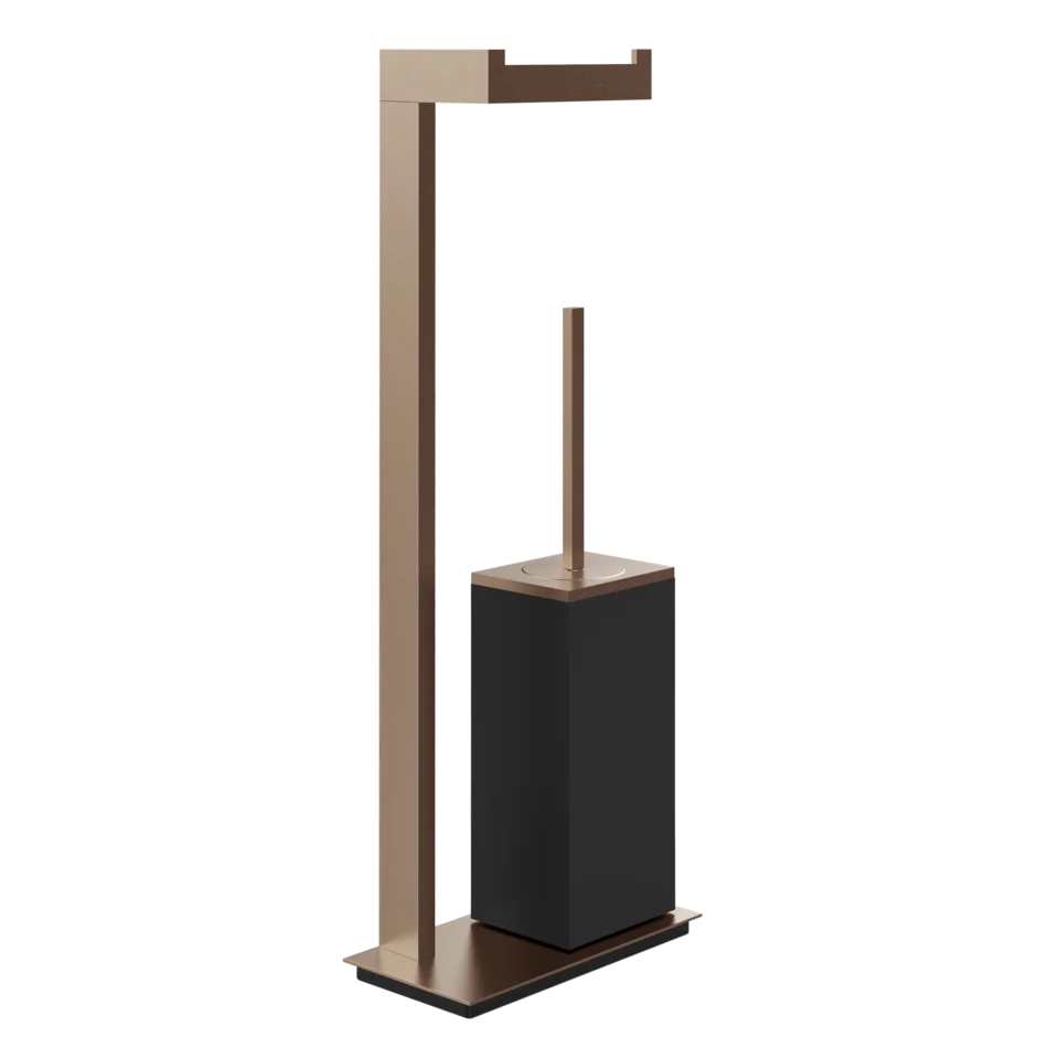 Держатель щетки-держатель рулона бумаги 20934 708 Gessi Inverso МЕДНЫЙ МАТОВЫЙ PVD 20934708