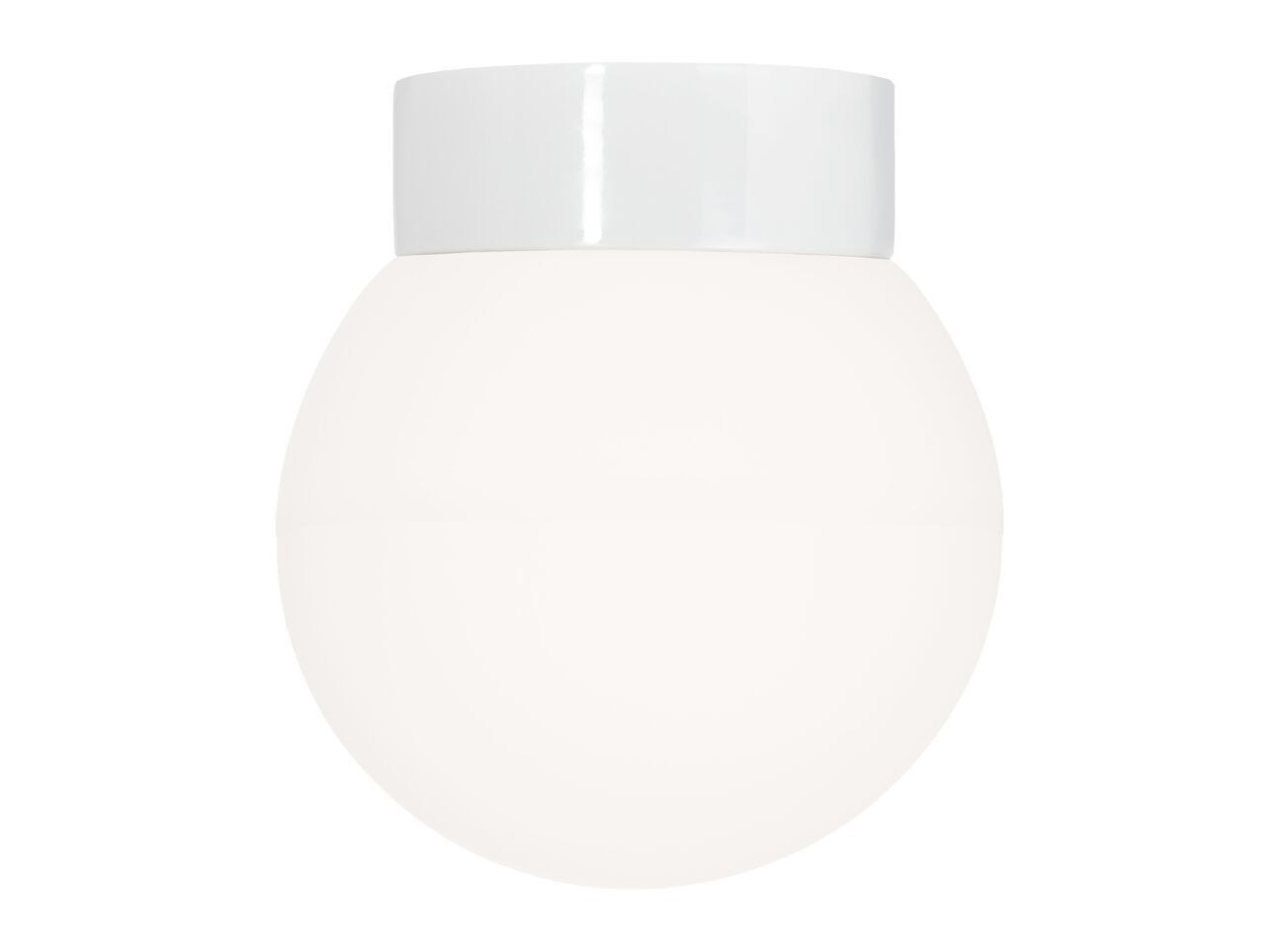 Настенный светильник / потолочный светильник из матового стекла и фарфора Ifö Electric Classic Globe ARCH-00148936 - Вид №7