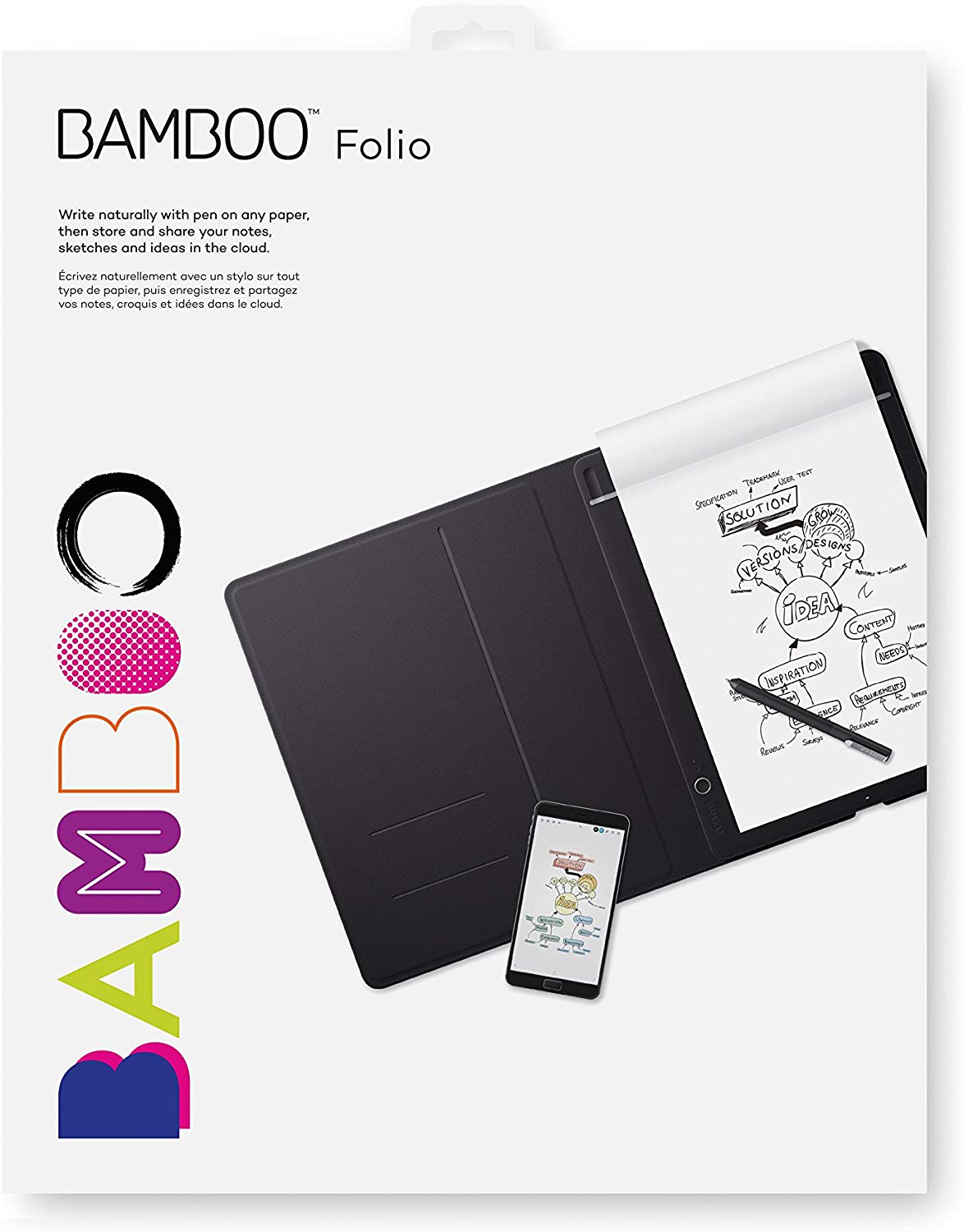 CDS-810G Bamboo folio large Wacom Santreyd  - Вид №5
