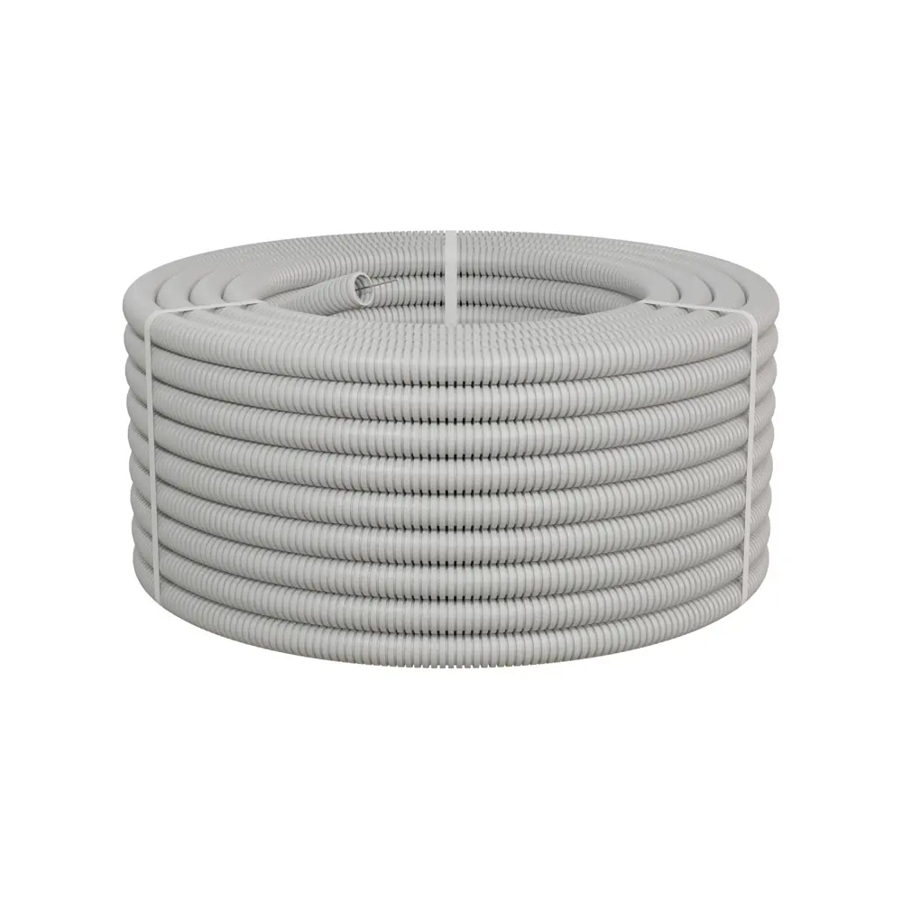 LEXMAN Гофрированная труба ПВХ 25мм для электропроводки 50м 88011037 STLM-1107343 - Вид №1