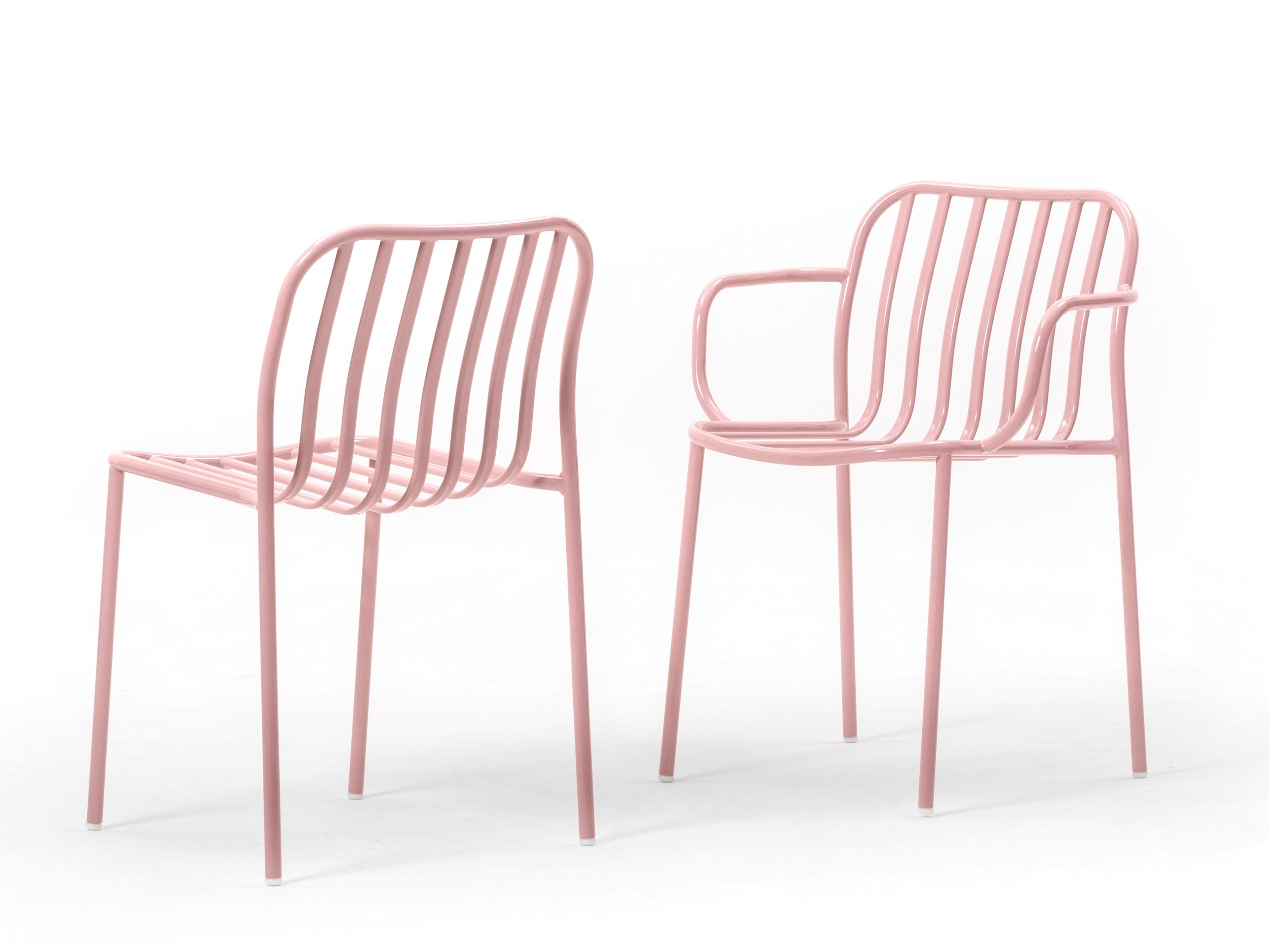 Металлический штабелируемый стул с подлокотниками TrabA' Metis ARCH-00039190 - Вид №3