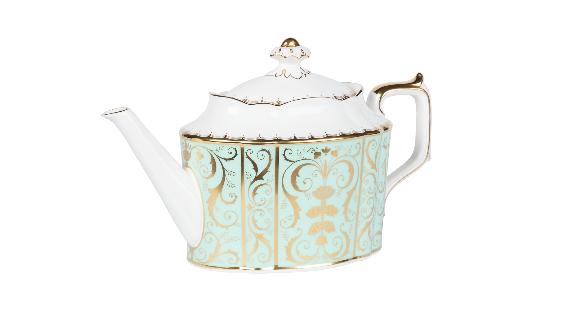 10627334 Royal Crown Derby Сервиз чайный Royal Crown Derby "Аббатство Дарли" 6/22 Фарфор  - Вид №6