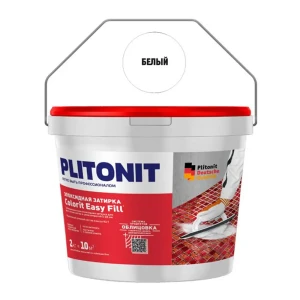91333388 Затирка Plitonit эпоксидная Colorit Easy Fill 2 кг белая STLM-0947271