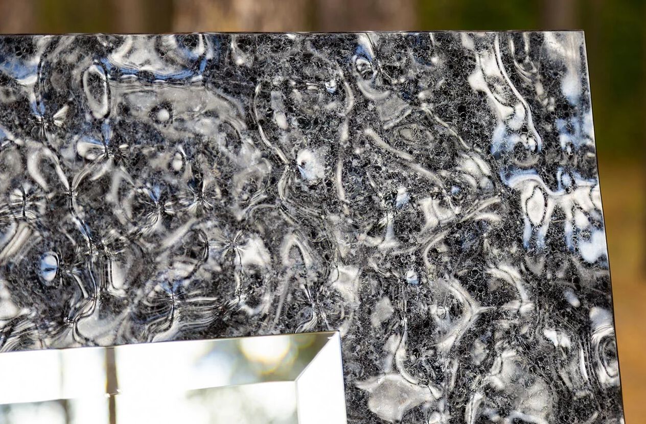 Квадратное настенное зеркало с рамкой PlusObject SQUARE ARCH-00125976 - Вид №2