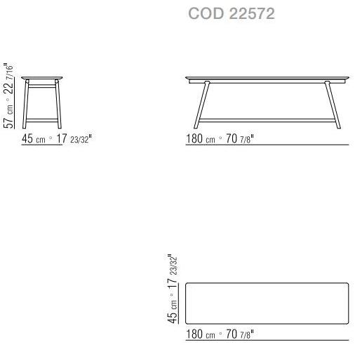 Flexform Прямоугольный мраморный журнальный столик Giano sun-id-1477726 - Вид №4