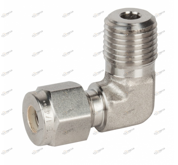 GENEBRE 8406d 03 010 Колено с резьбой M (BSPT) - трубка (мм) 