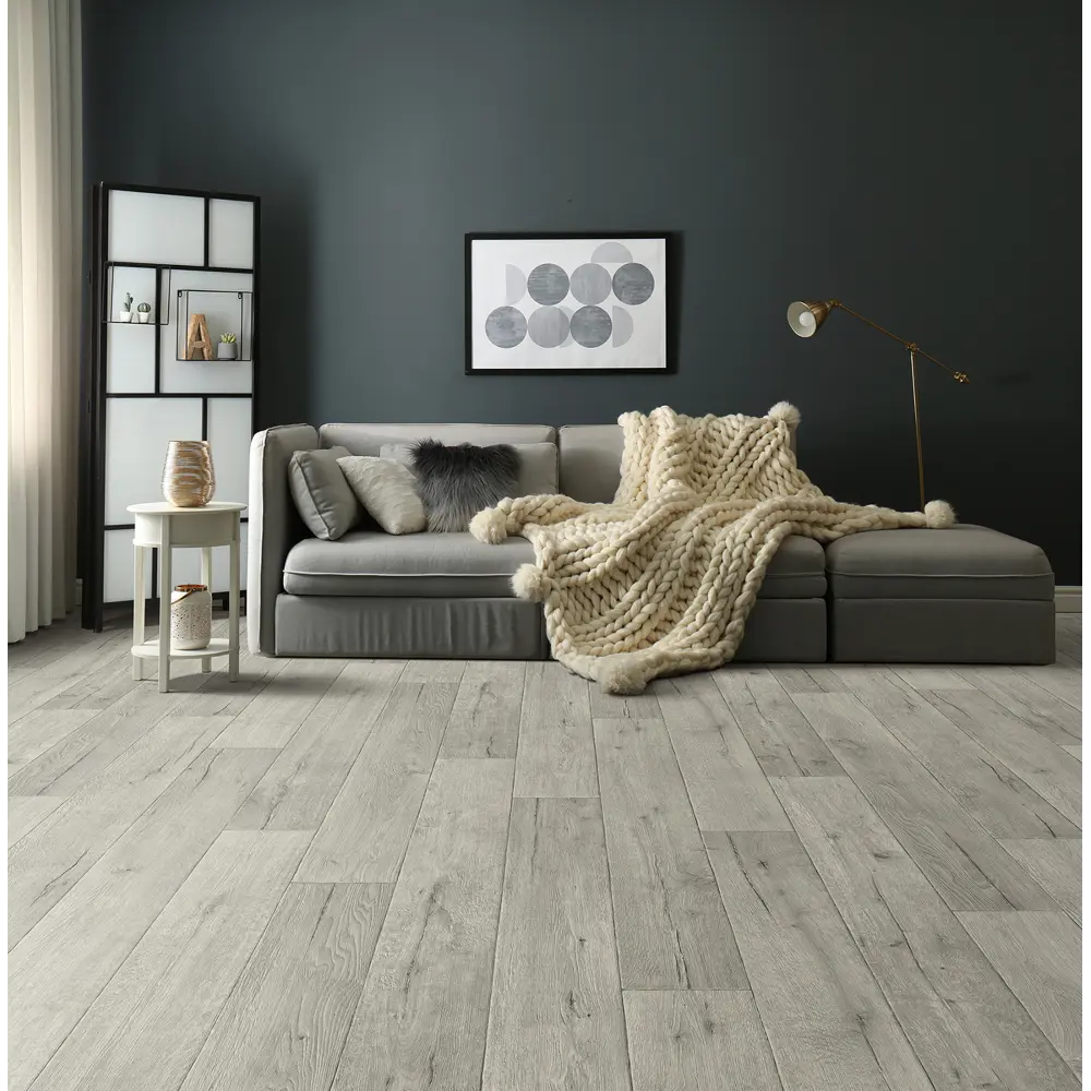 IVC Линолеум Дуб Столетний - серый с текстурой дерева 84953401 STLM-1475920 - Вид №5