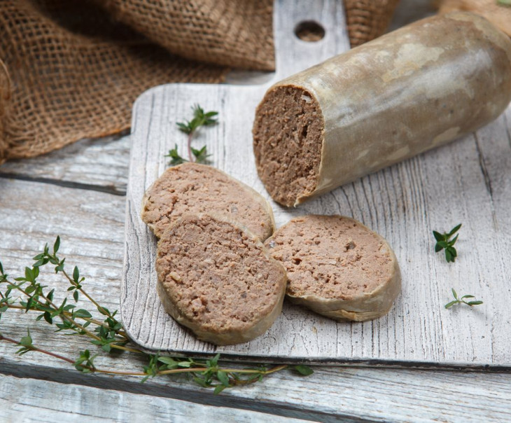 6980 Колбаса "Ливерная" из Венгерской Мангалицы Вкусляндия  - Вид №1