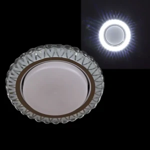 91565740 Светильник точечный встраиваемый Reluce 53205-9.0-001pt gx53+led4w cl 1 м² под отверстие цвет хром STLM-0930121