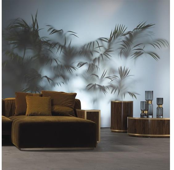 Gianfranco Ferré Home Низкий круглый деревянный журнальный столик Connor sun-id-1425030 - Вид №5