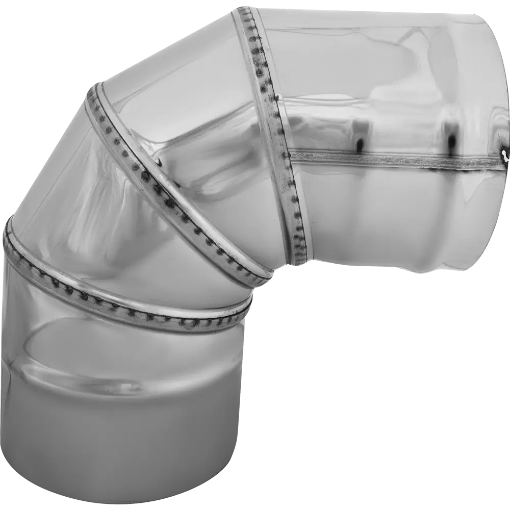 Колено Corax 4 секции угол 90 (430/0.5мм) D110 мм КОРАКС STLM-2109938 - Вид №2