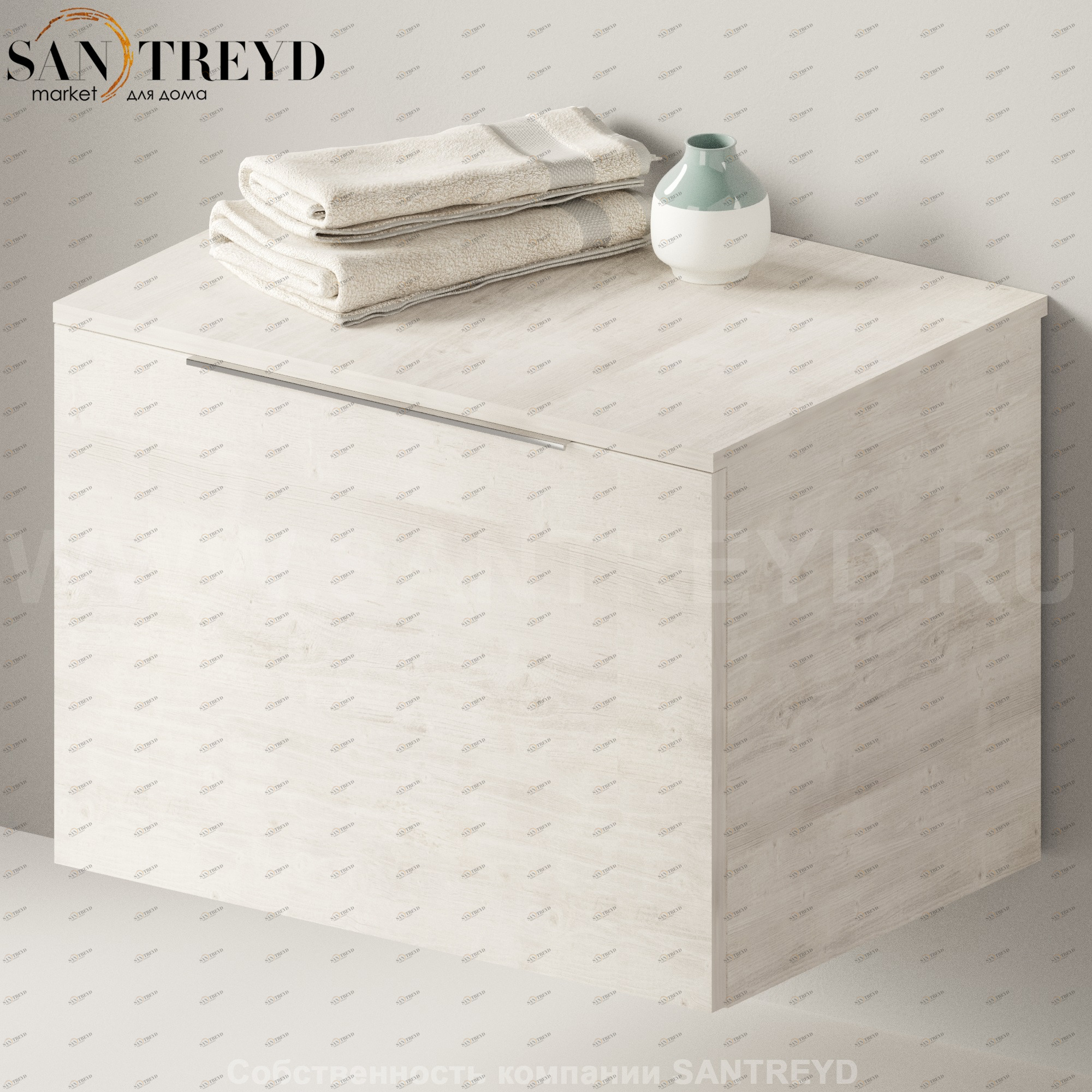 Flaminia BOX Настенная тумба 70 см с 1 ящиком BX423.WR Ceramica Flaminia BX423WR