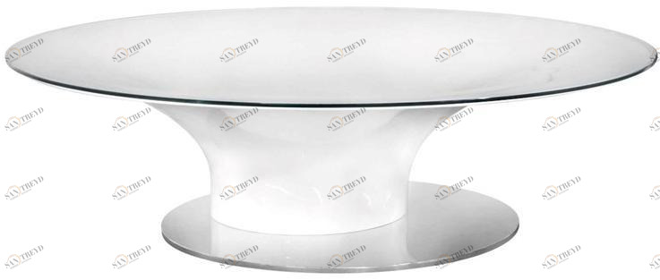 GANSK Круглый стеклянный журнальный столик Jazz G3100