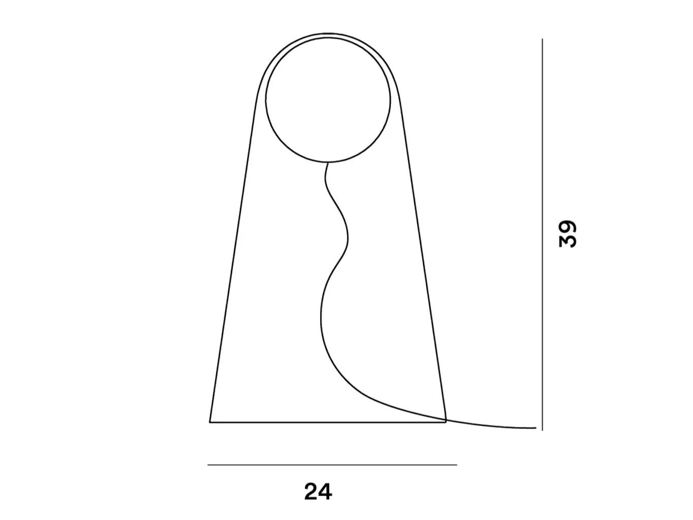 Светодиодная настольная лампа из дутого стекла Foscarini Satellight ARCH-00065512 - Вид №7