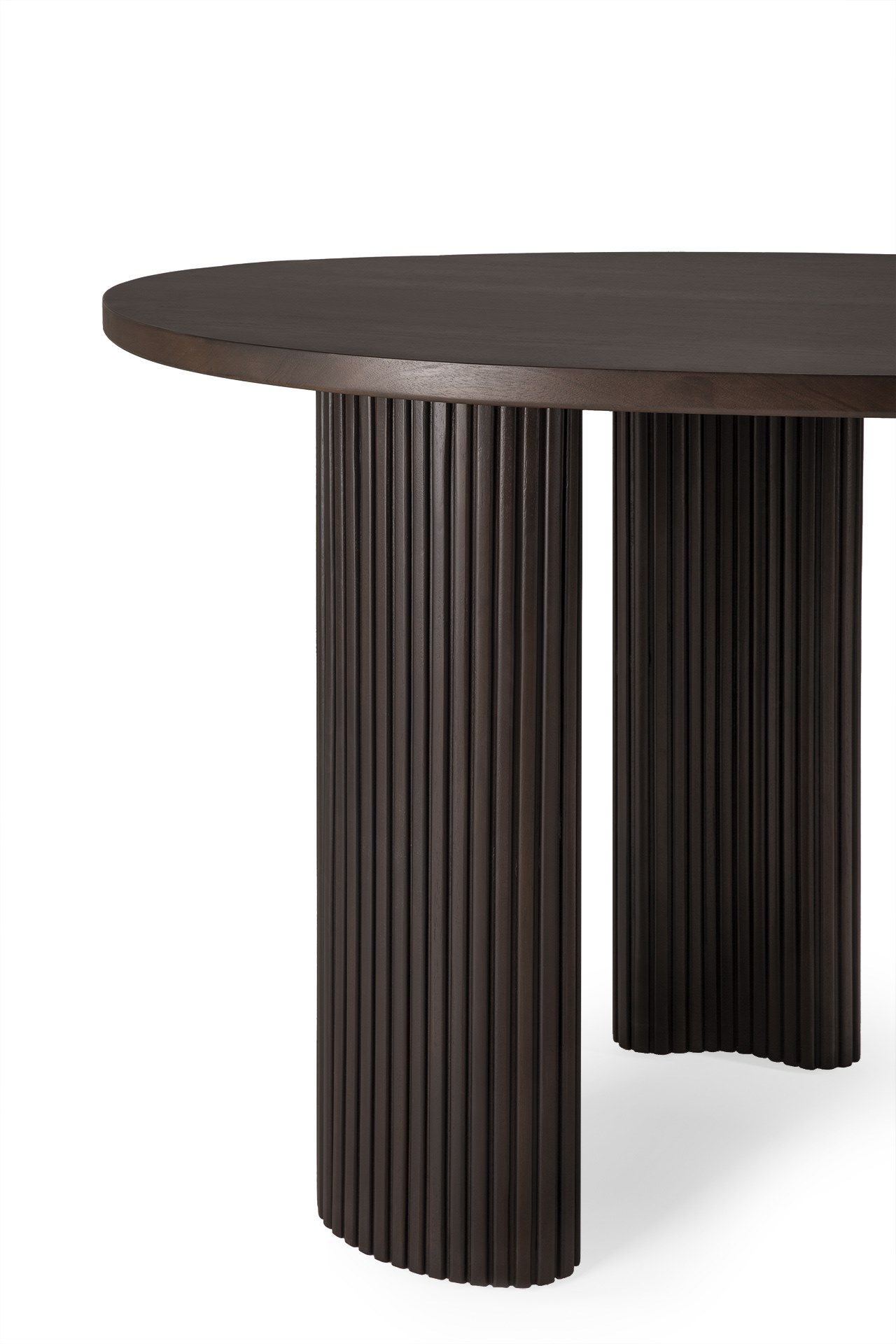 Стол из красного дерева Ethnicraft Boomerang ARCH-00070452 - Вид №4