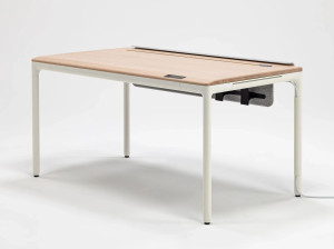 Стол с регулируемой высотой из дуба