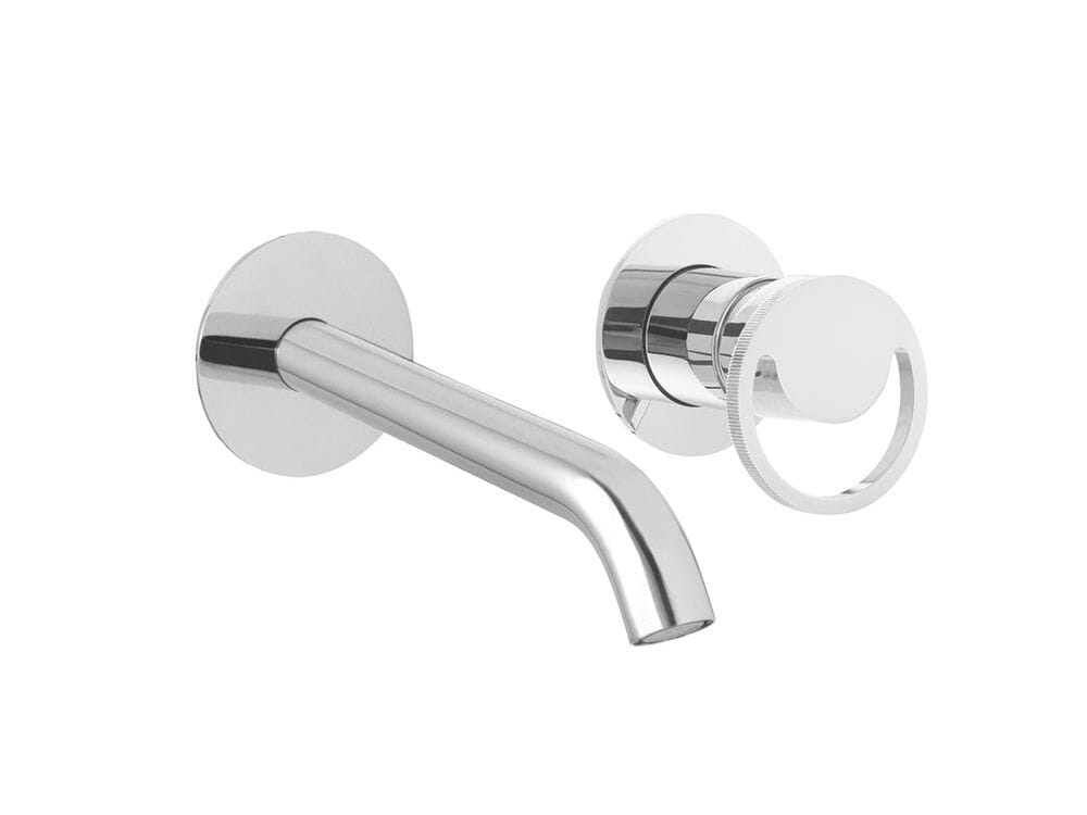 Однорычажный настенный смеситель для раковины с 2 отверстиями QD Magistro Lab Smile ARCH-00136360