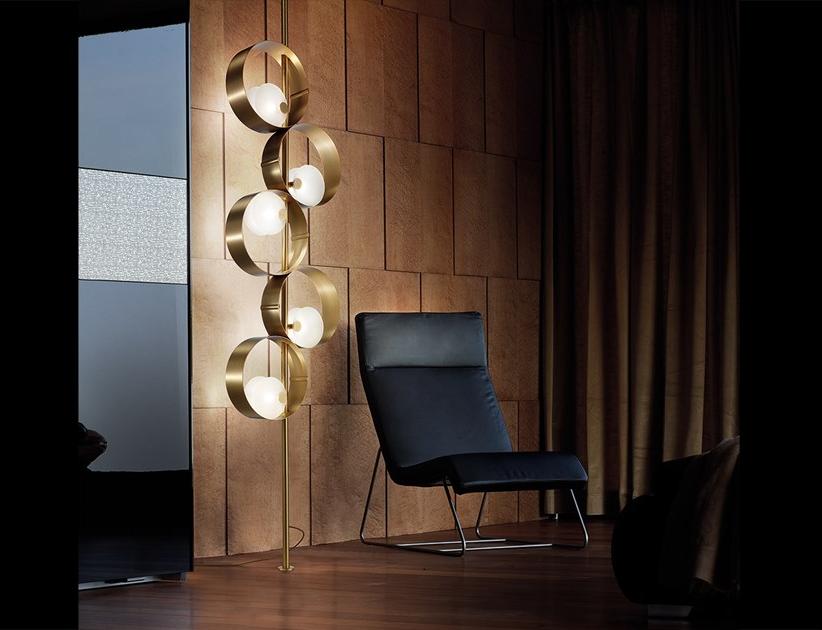 Masiero Торшер из металла прямого света Sound sun-id-1400189 - Вид №1