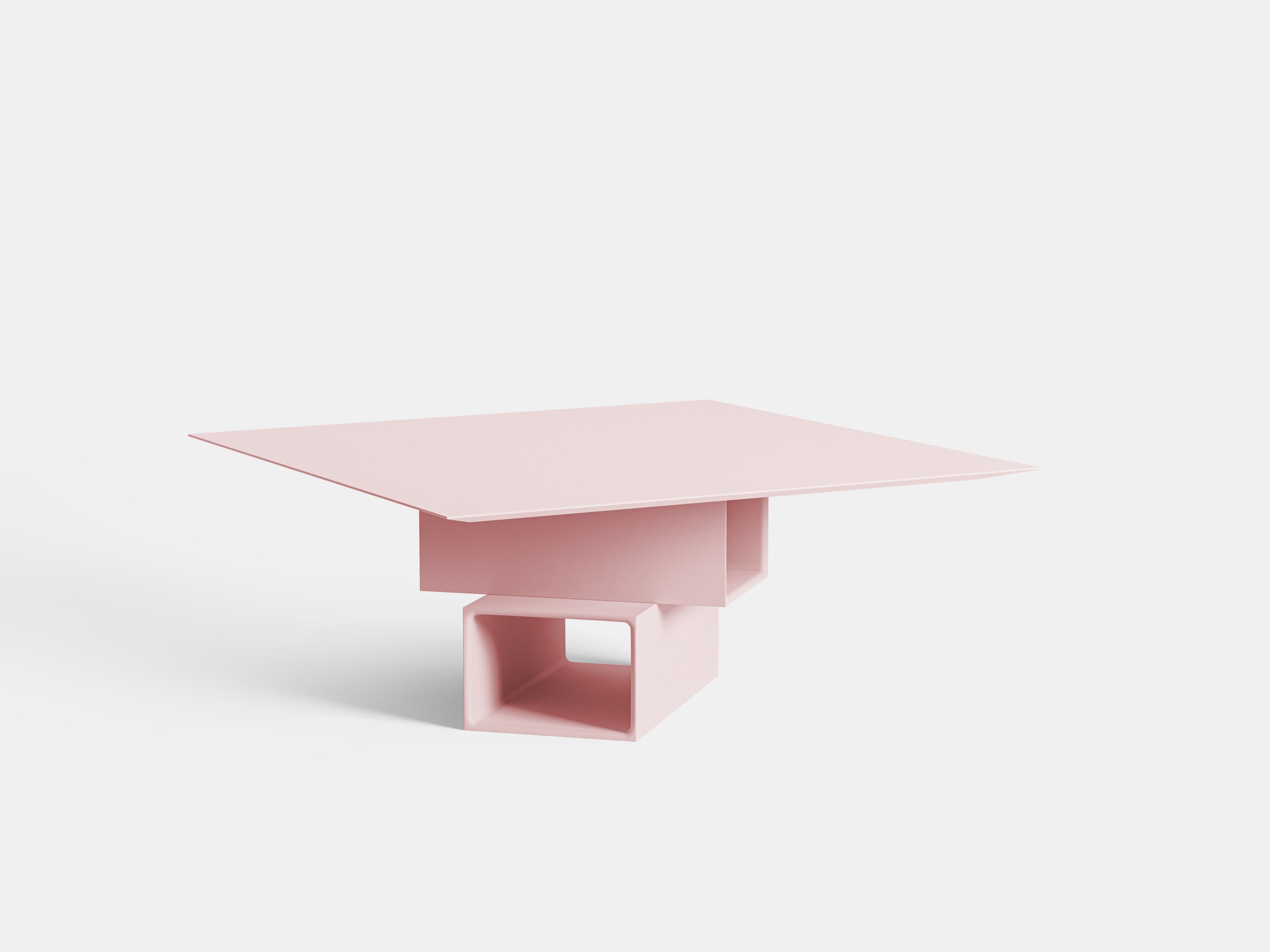 Бетонный квадратный стол PULKRA плакат ARCH-00062328 - Вид №11