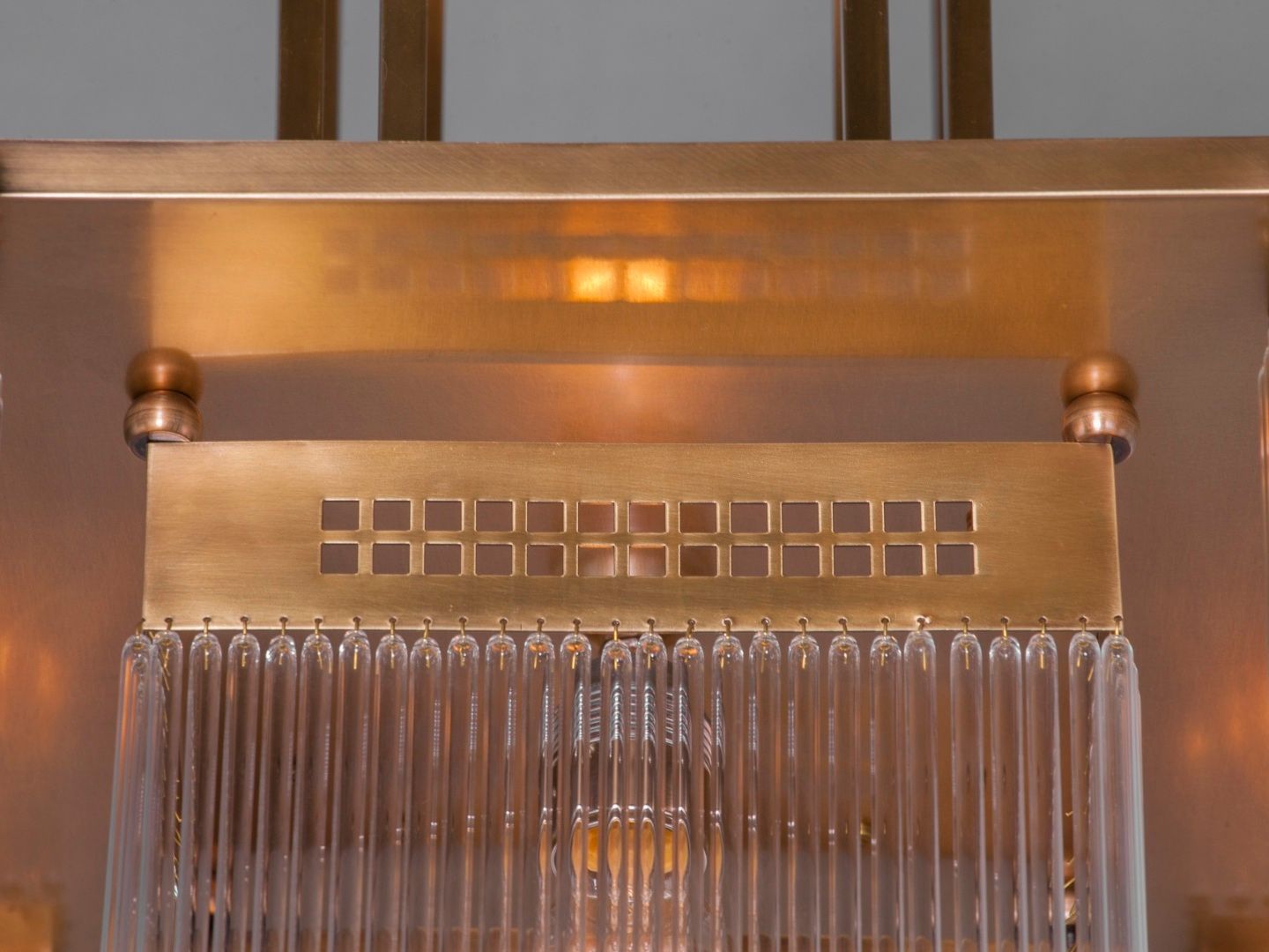 Подвесной светильник ручной работы из латуни Patinas Lighting Hoffmann ARCH-00130461 - Вид №6