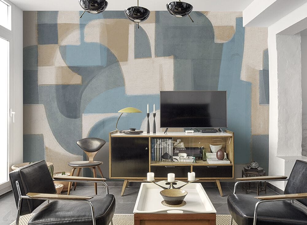 Геометрические обои Jannelli&Volpi СП 201 MURALS DECOR ARCH-00076349 - Вид №4