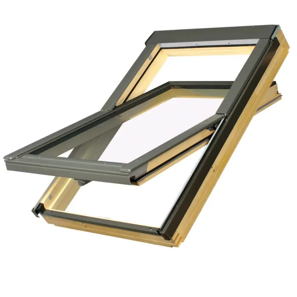Мансардное окно Fakro FTP (CH) 55x78 см сосна STLM-2181168