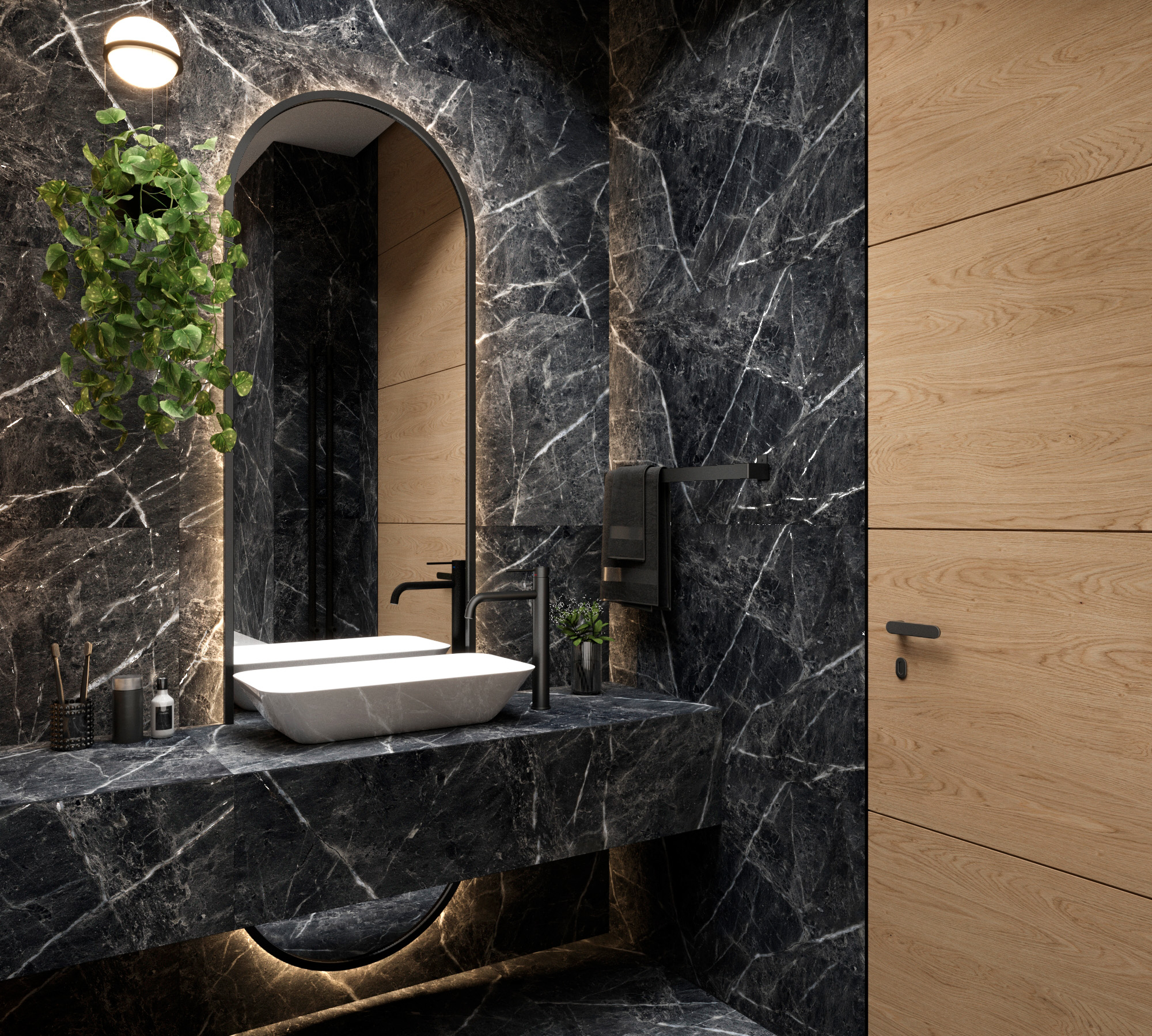 CASSERO NERO ARCADIA CERAMICA CR4017-A