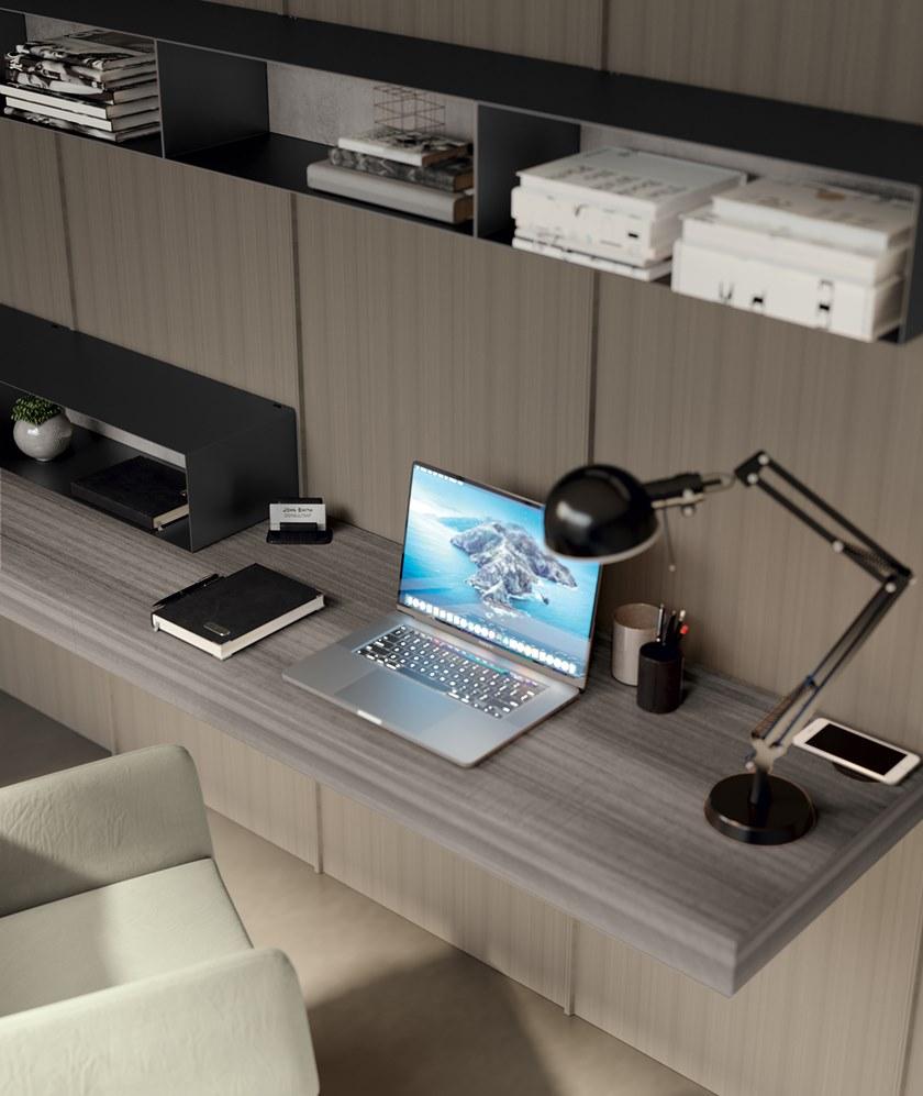 Febal Casa Подвесной письменный стол из меламина sun-id-1509013 - Вид №1