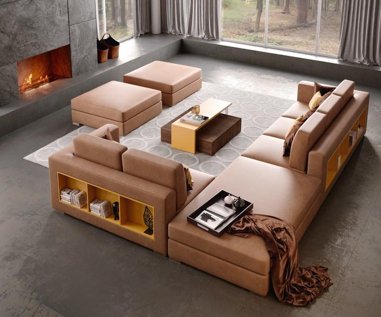 Caroti Низкий деревянный журнальный столик в современном стиле с подносом для гостиной Concept 125 bonseki bridge - Вид №2