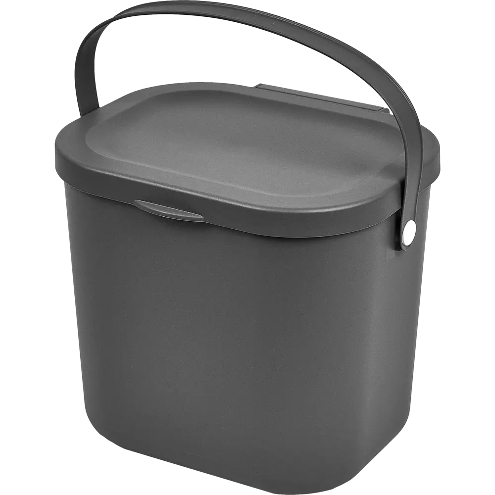 Контейнер для сортировки отходов DELINIA 6 л серый 85310141 STLM-0876328 - Вид №6