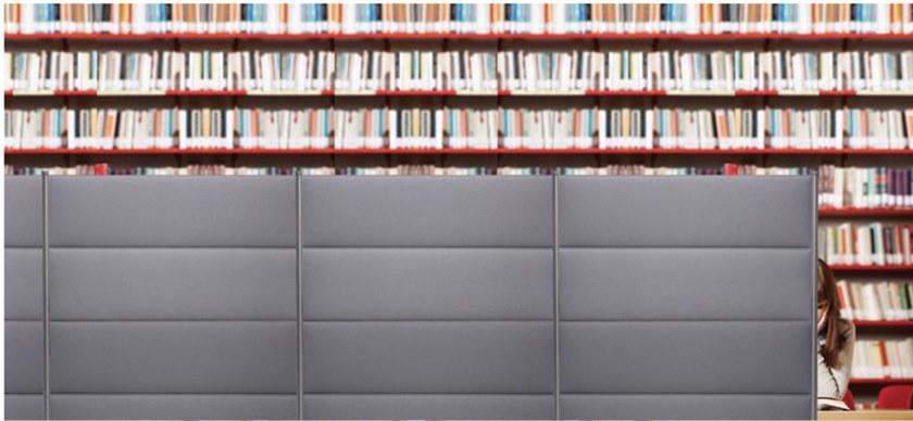 Slalom Звукопоглощающая перегородка из полиэфирного волокна Ecorange sun-id-1420879 - Вид №1