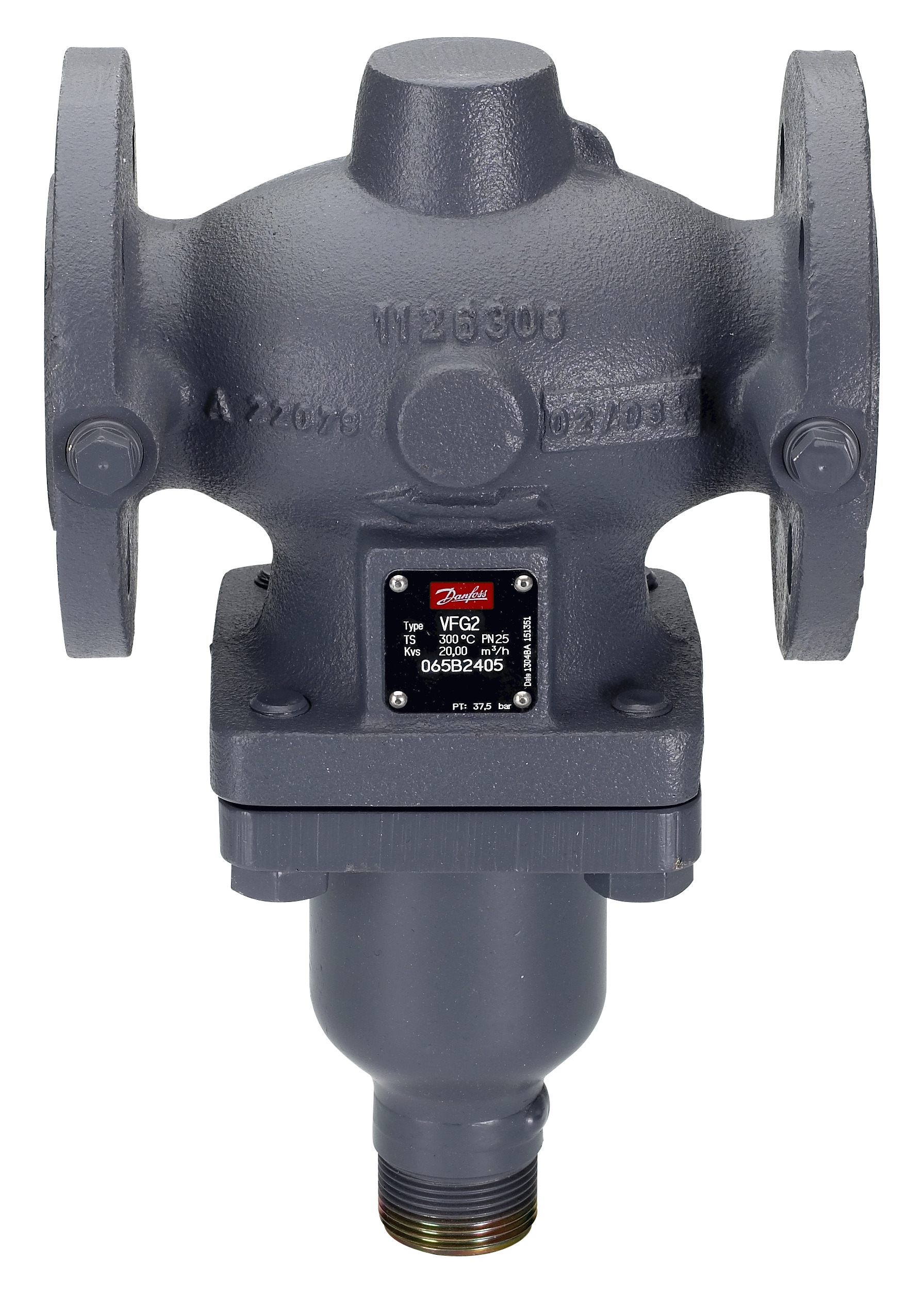 Danfoss Клапан универсальный VFGS 2 фланцевый Кл. рег. универс. VFGS2 PN40 20/6,3 фл. 065B2454  - Вид №16