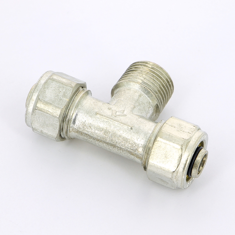 Тройник НР пресс HENCO 16х1/2"x16 11160416 - Вид №3