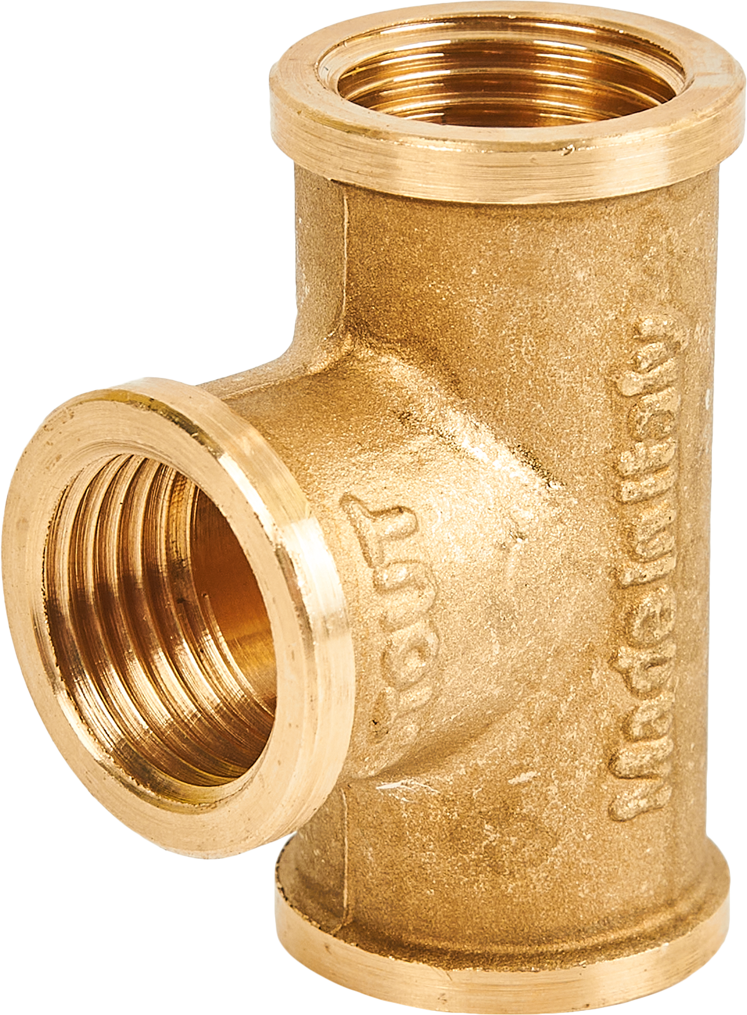 Тройник STOUT 1/2" латунный для водопроводных систем 82238982 STLM-0022663