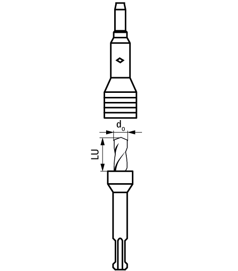 6902206 WDI1R Набор Бур с ограничителем + Инструмент для установки walraven  - Вид №1
